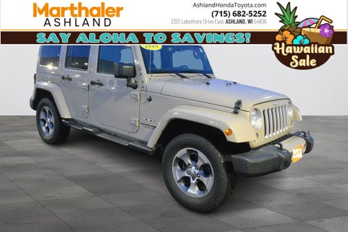 2018 Jeep Wrangler JK Unlimited Sahara 4WD