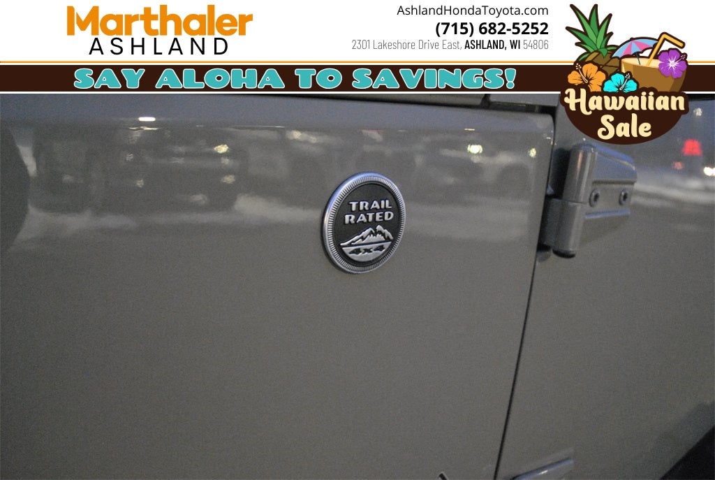 2018 Jeep Wrangler JK Unlimited Sahara 4WD