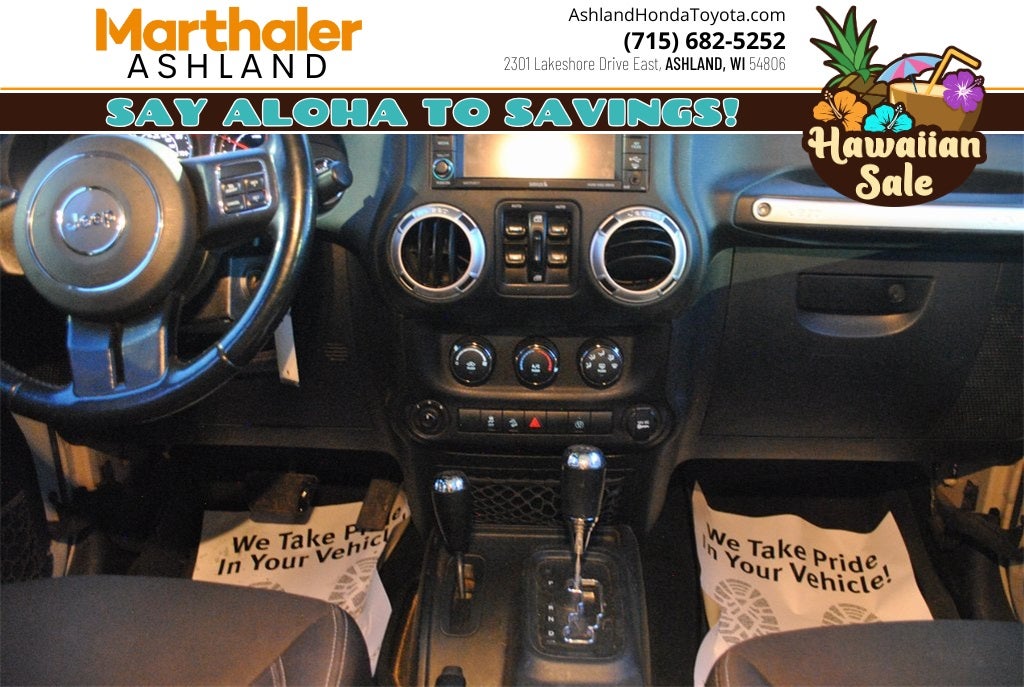 2018 Jeep Wrangler JK Unlimited Sahara 4WD