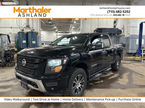 2021 Nissan Titan SV Crew Cab 4x4 5.6L V8
