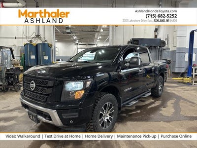 2021 Nissan Titan SV Crew Cab 4x4 5.6L V8