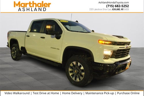 2024 Chevrolet Silverado HD Custom Crew Cab 4x4 6.6L V8
