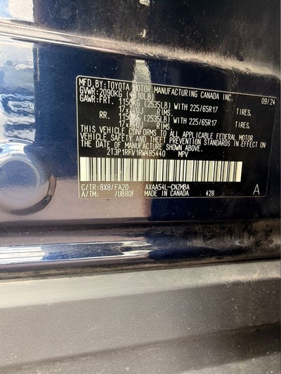 2024 Toyota RAV4 XLE AWD