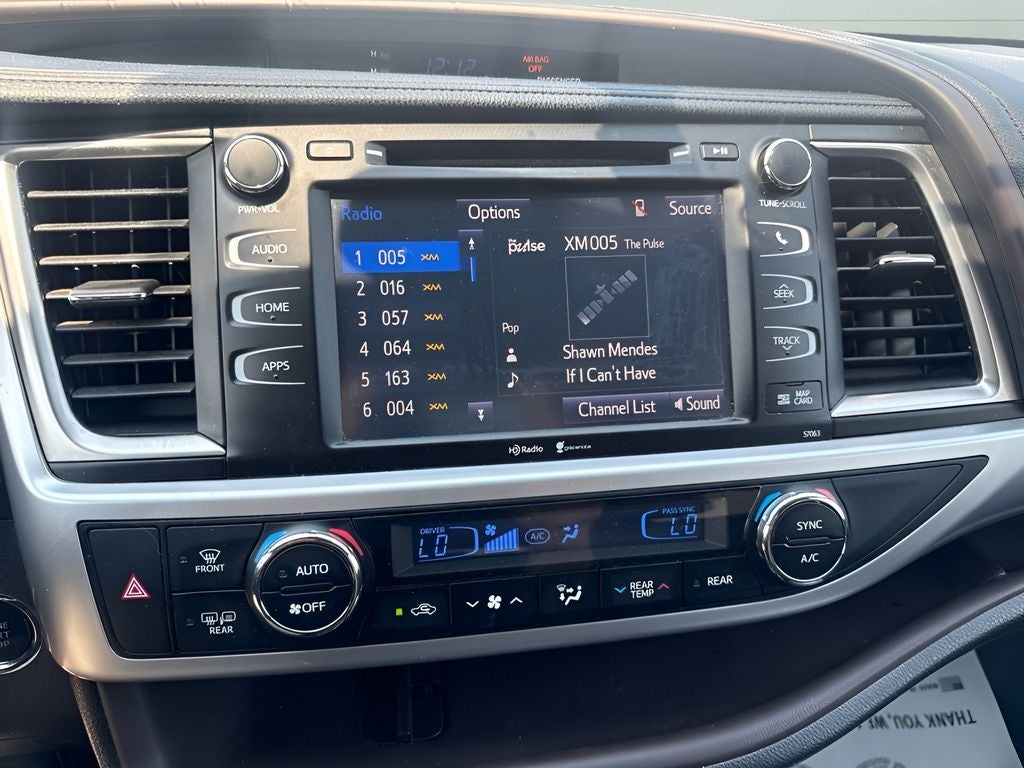 2015 Toyota HIGHLANDER XLE V6 AWD