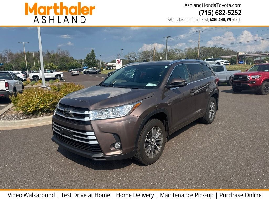 2017 Toyota Highlander XLE AWD